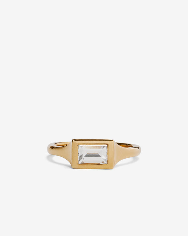 William Welstead - Women's Baguette Diamond Ring - (Yellow Gold)