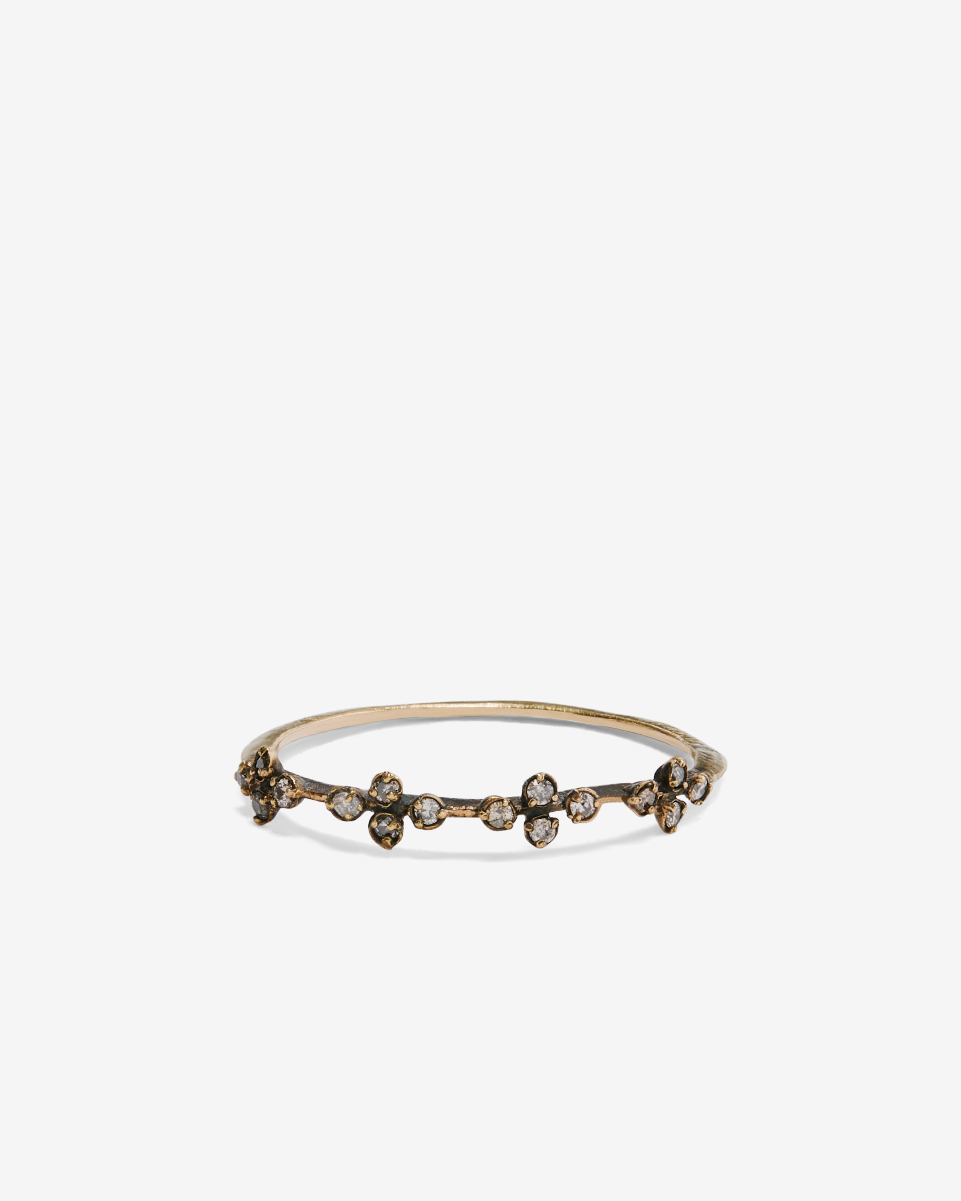 Noguchi Bijoux - Women's Flower Motif Dia Ring - (Yg) | Dover 