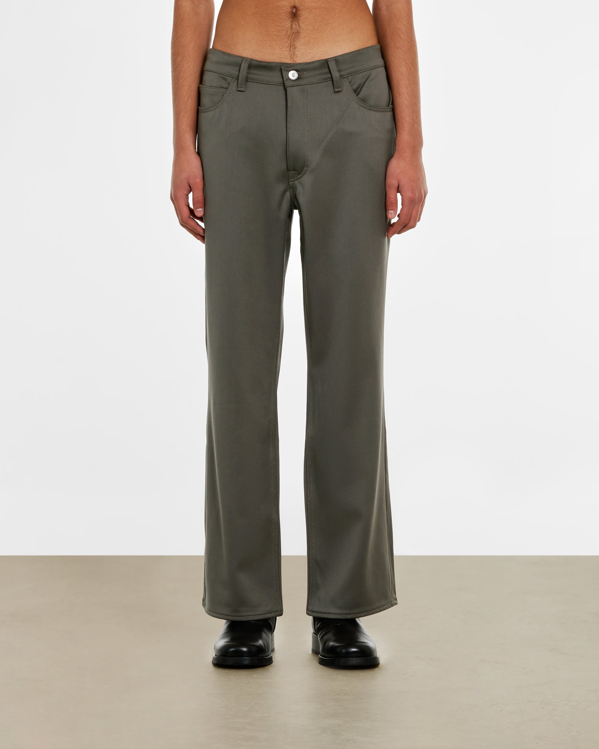 Our Legacy - Men’s 70S Cut Trousers - (Grey) view 3