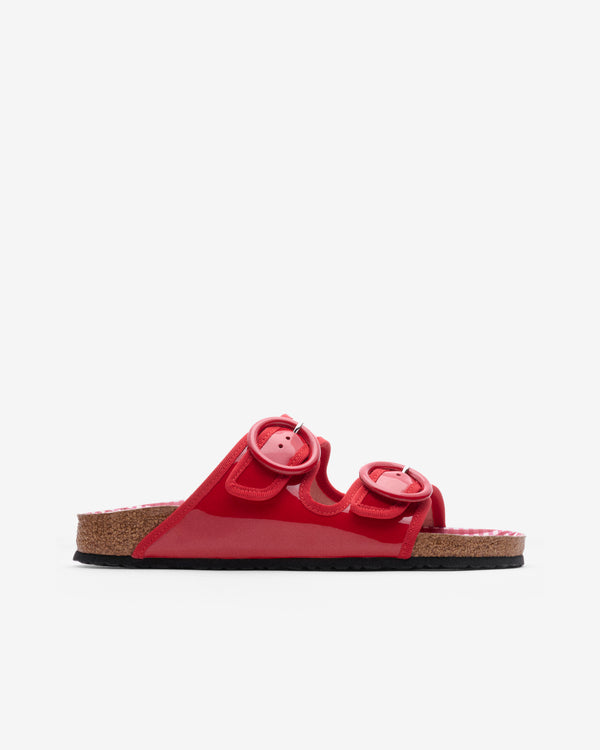Birkenstock 1774 - Women's Repetto Arizona Round Buckle - (Flame Red)