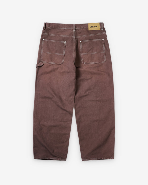 Palace - Men's 10 Oz Double Knee Pant - (Brown)