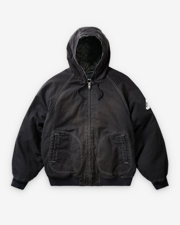 Palace - Men's 10 Oz Hooded Canvas Jacket - (Black)