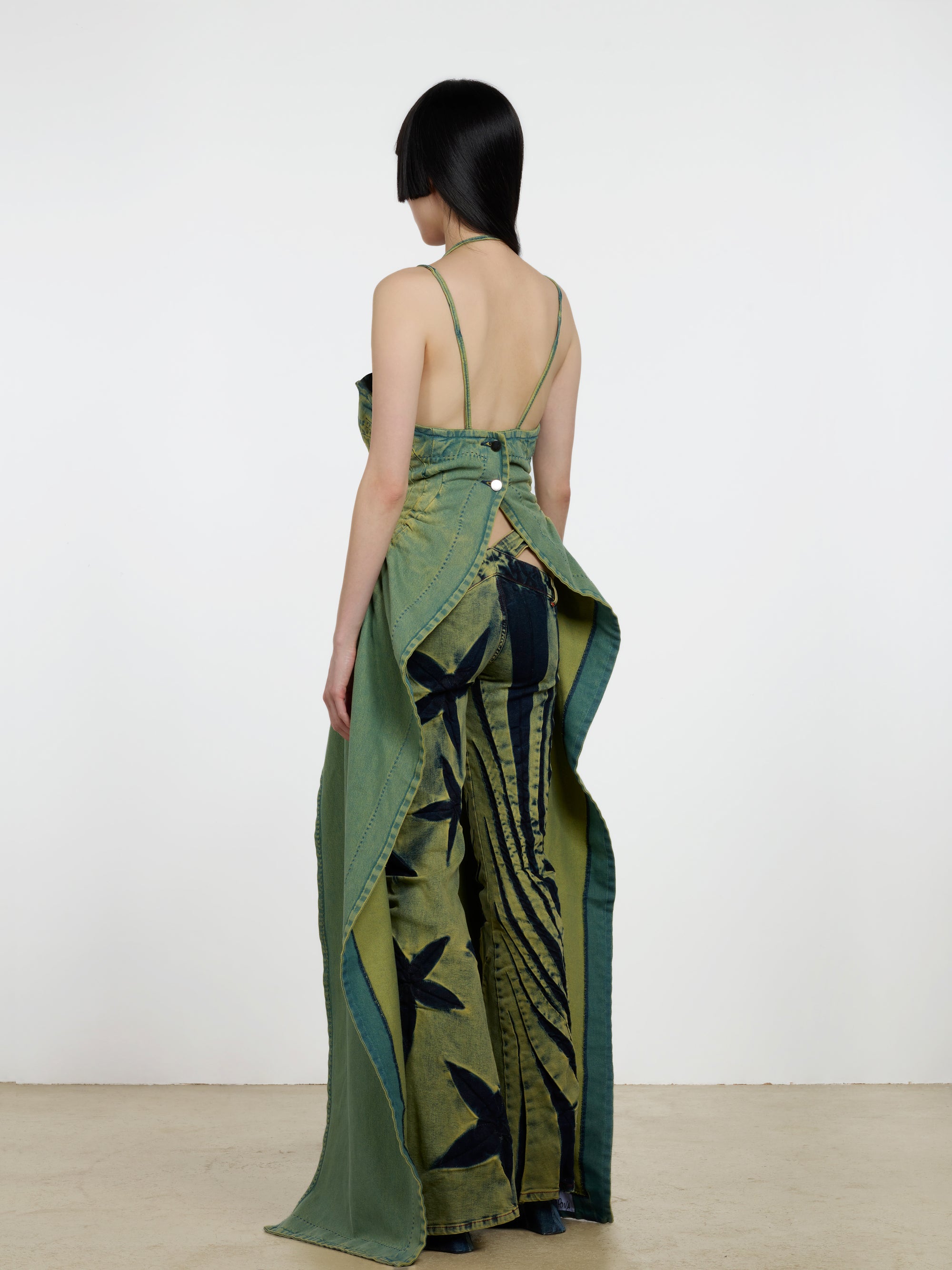 Masha Popova Women's Drift Dress (Sage Glow) | Dover Street Market E ...