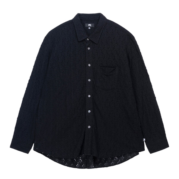 Stüssy - Lace Ls Shirt - (Black)