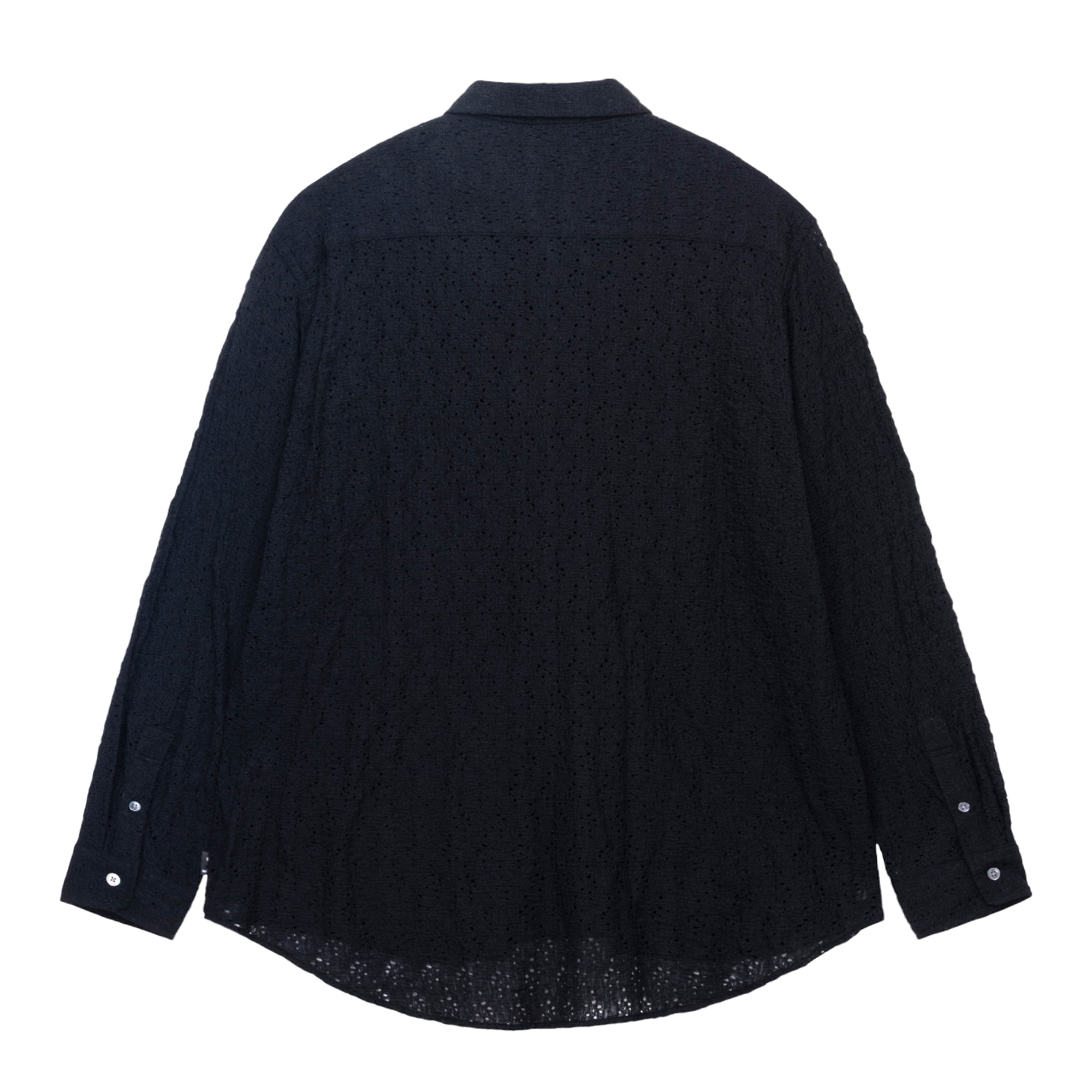 Stüssy - Lace Ls Shirt - (Black) view 2
