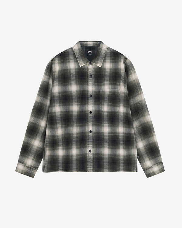 Stüssy - Men's Rocco Plaid Shirt - (Grey)