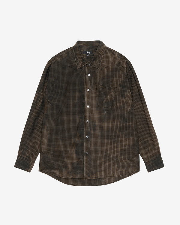 Stüssy - Men's Classic Ls Shirt Sprayed - (Tann)