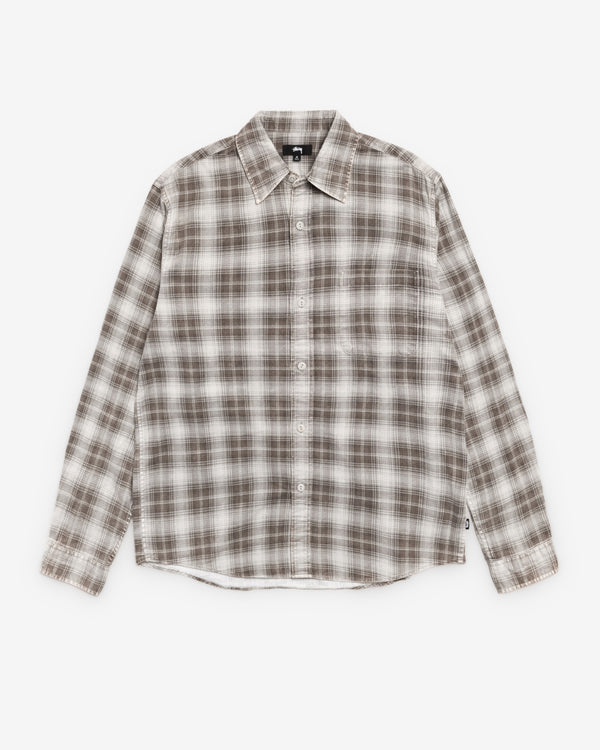 Stüssy - Dax Printed Shirt - (Brown)