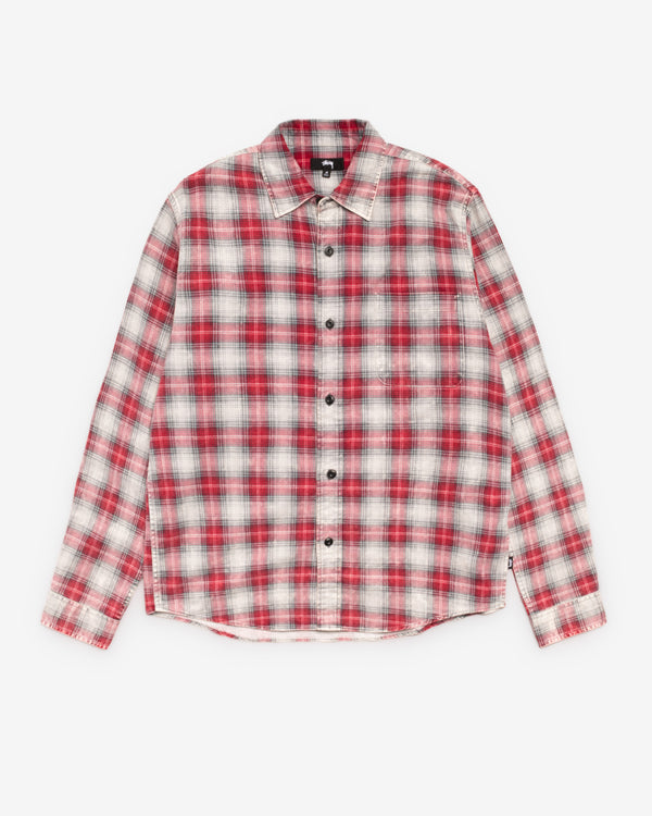 Stüssy - Dax Plaid Shirt - (Red)