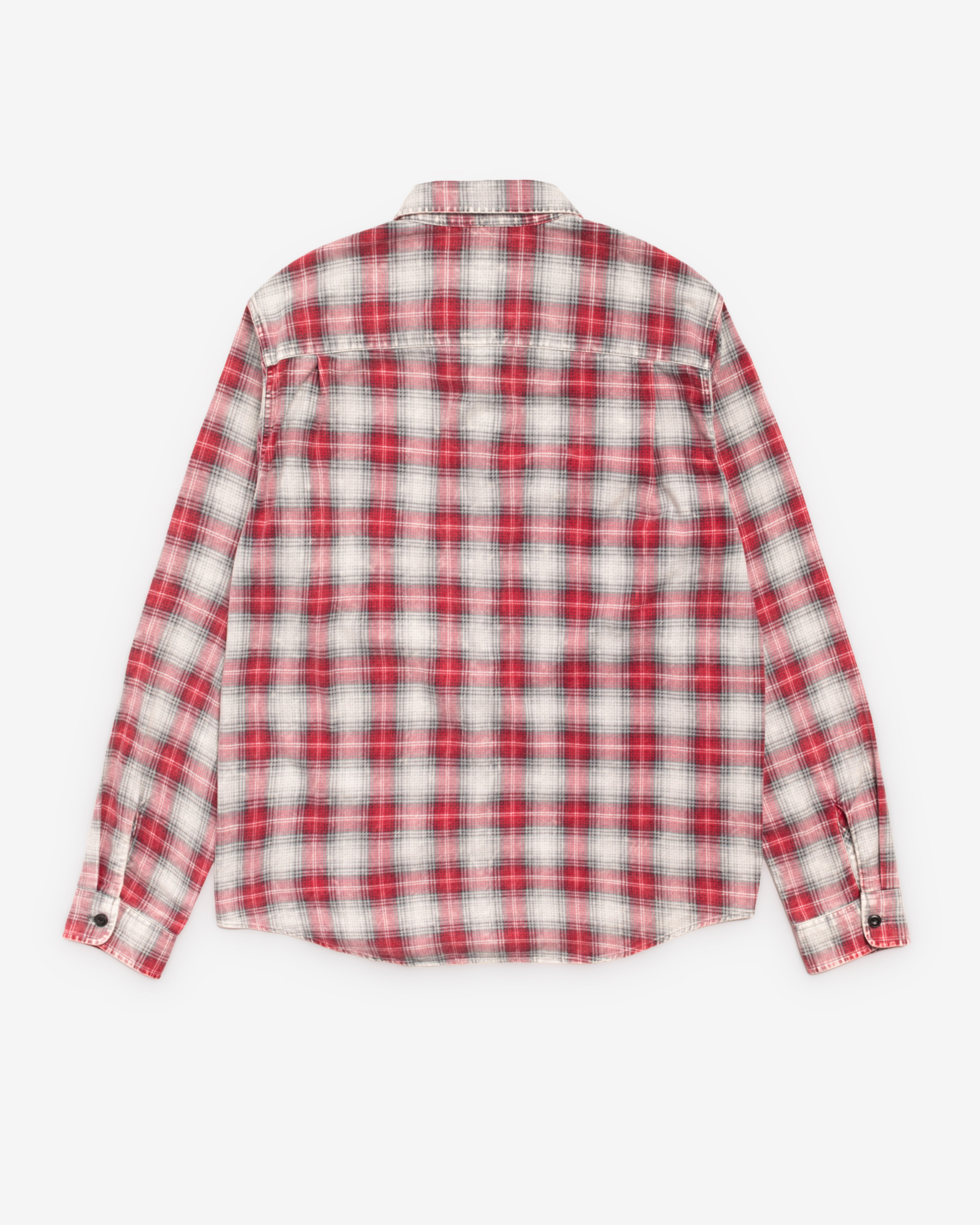 Stüssy: Dax Plaid Shirt (Red) | DSML E-SHOP