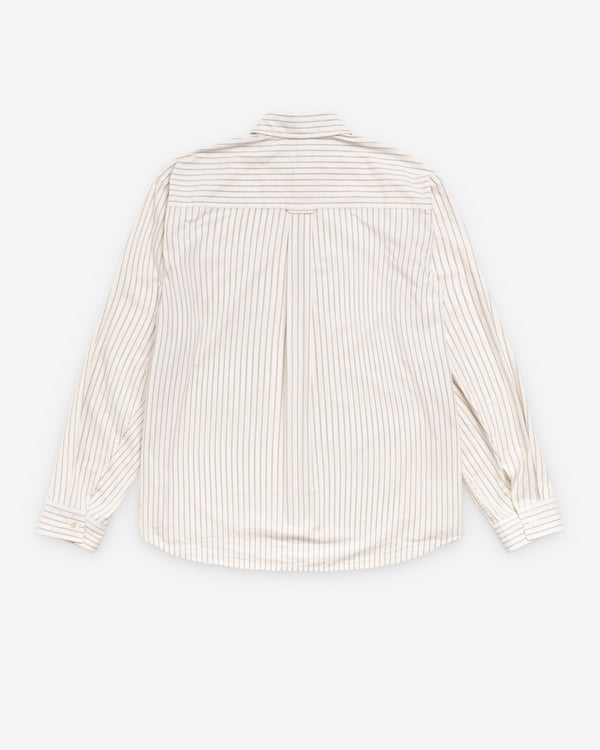 Stüssy - Men's Standard Ls Shirt - (Stripe)