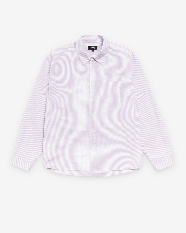 Stüssy - Men's Standard Ls Shirt - (Stripe)