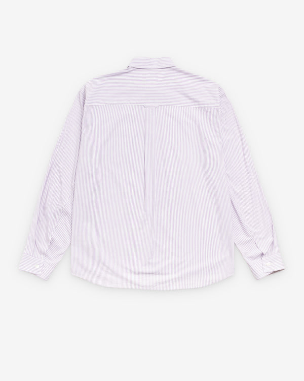 Stüssy - Men's Standard Ls Shirt - (Stripe)