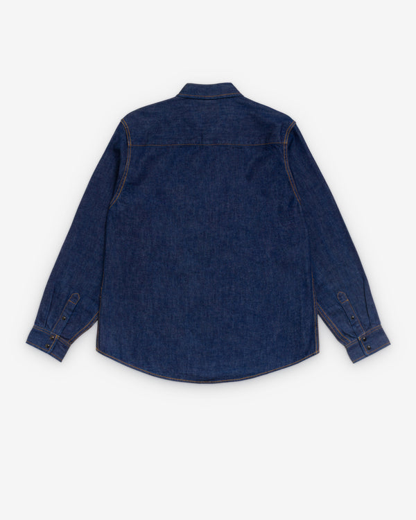 Stüssy - Men's Denim Western Shirt - (Indigo)