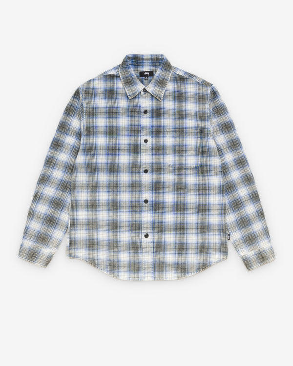Stüssy - Men's Dax Plaid Shirt - (Blue)
