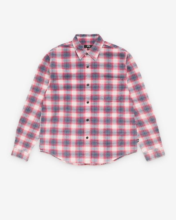 Stüssy - Men's Dax Plaid Shirt - (Red)