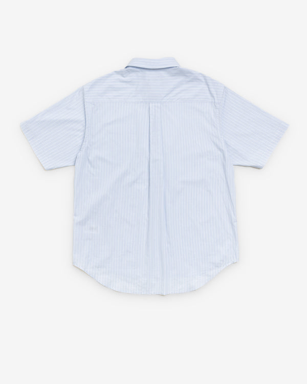 Stüssy - Men's Standard Ss Shirt - (Blue Stripe)