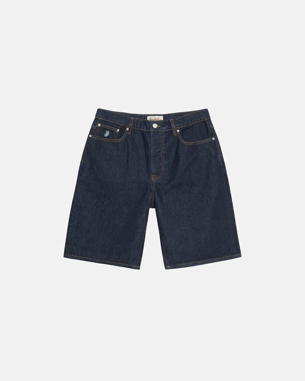 Stüssy - Men's Big Ol Shorts Denim - (Rinsed Indigo)