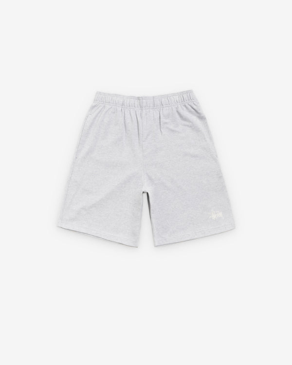Stüssy - Men's Jersey Short - (Grey Heather)