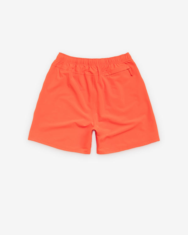 Stüssy - Men's Sport Short - (Red Orange)