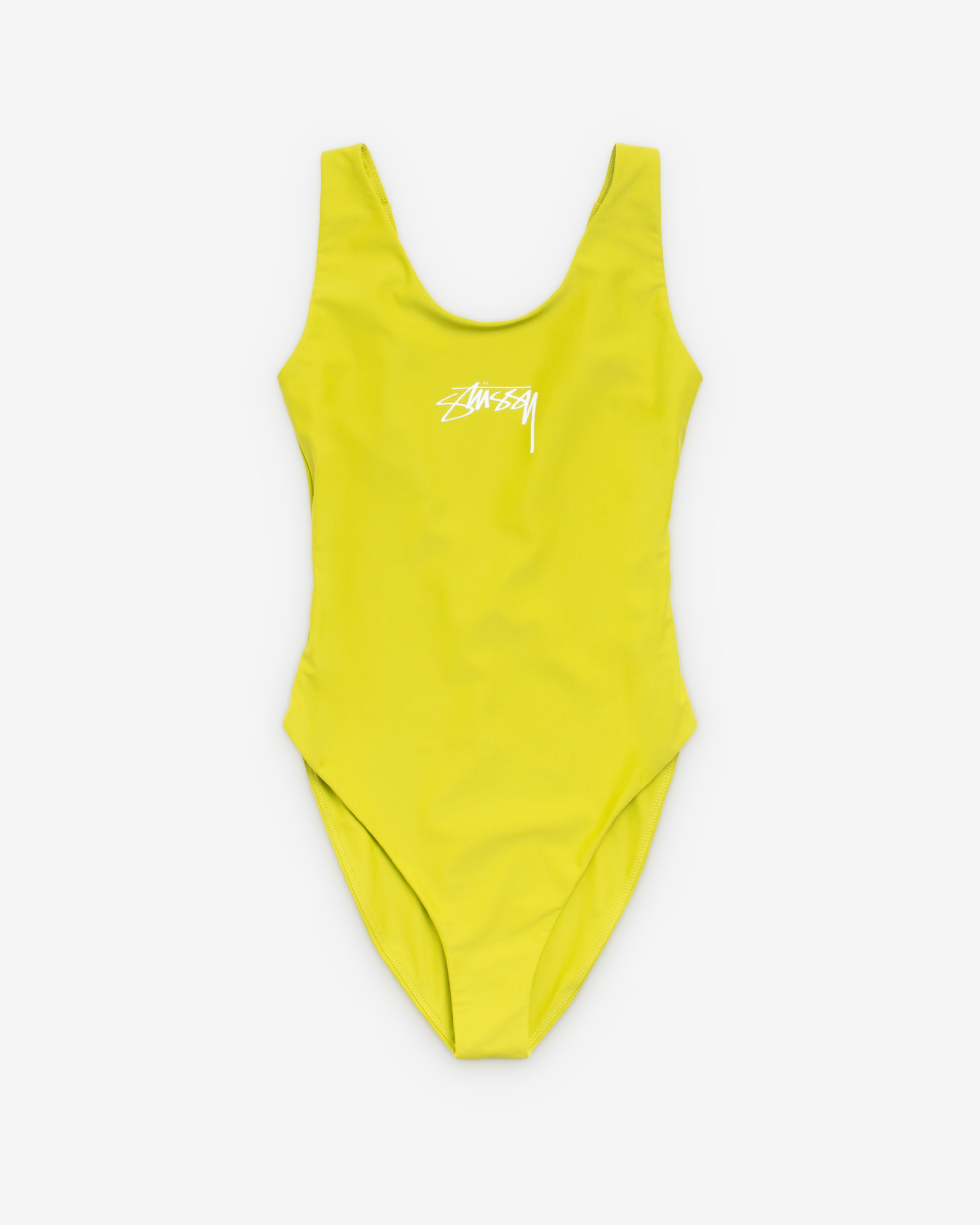 Stüssy: Women's Surf Stock One Piece (Yellow) | Dover Street