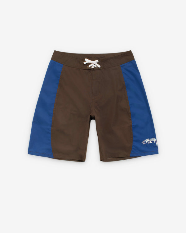 Stüssy - Men's Curved Panel Board Short - (Brown)