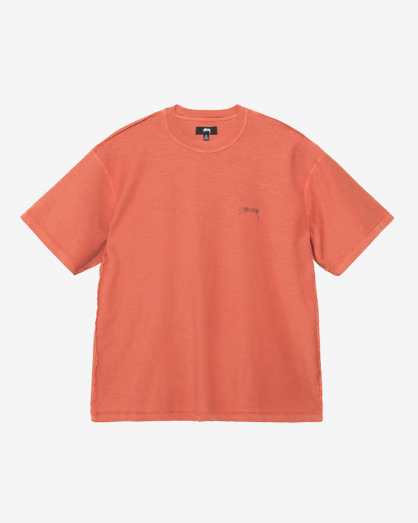 Stüssy - Men's Lazy T-Shirt - (Bright Orange)