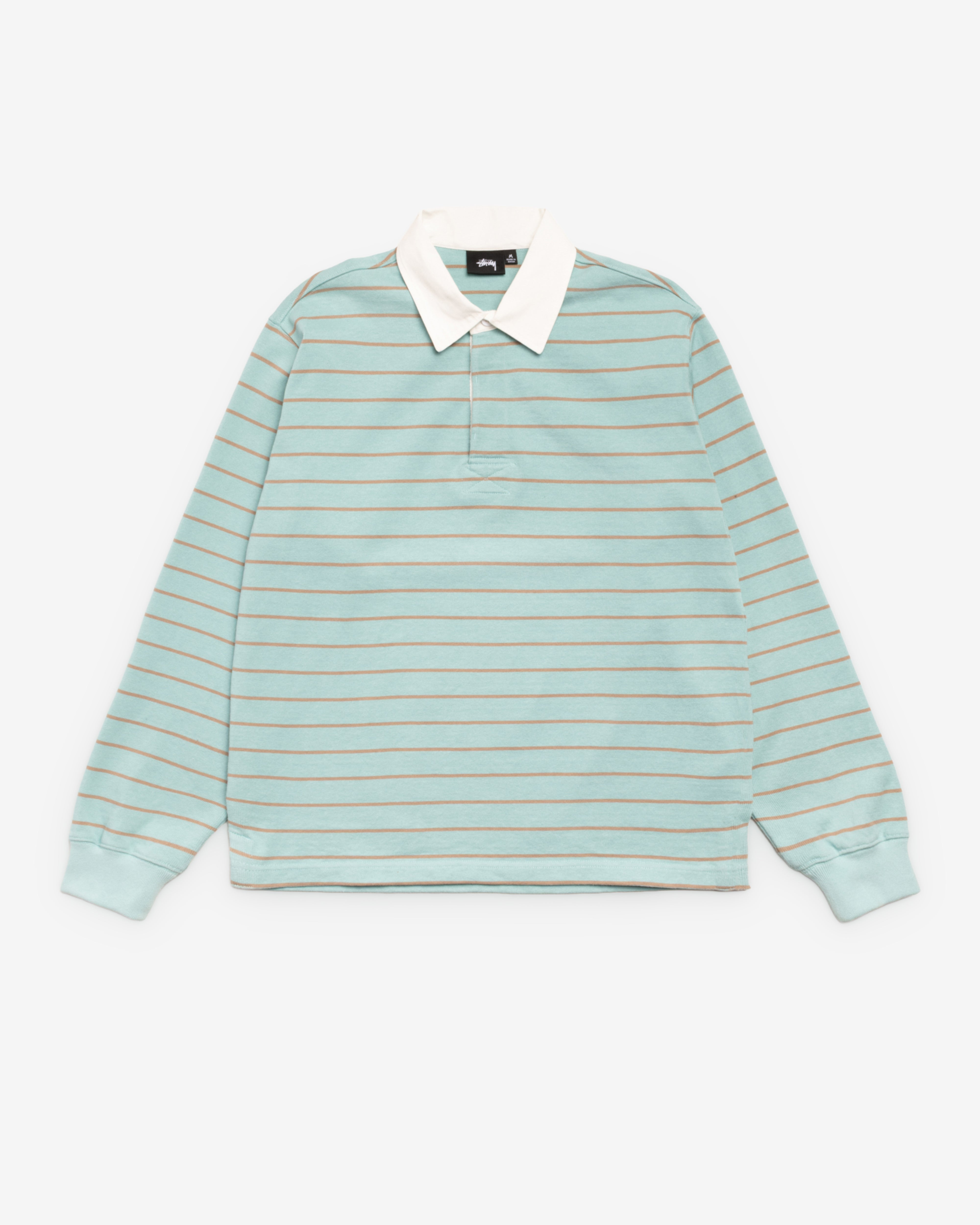 Stüssy: Striped Rugby (Blue) | DSML E-SHOP