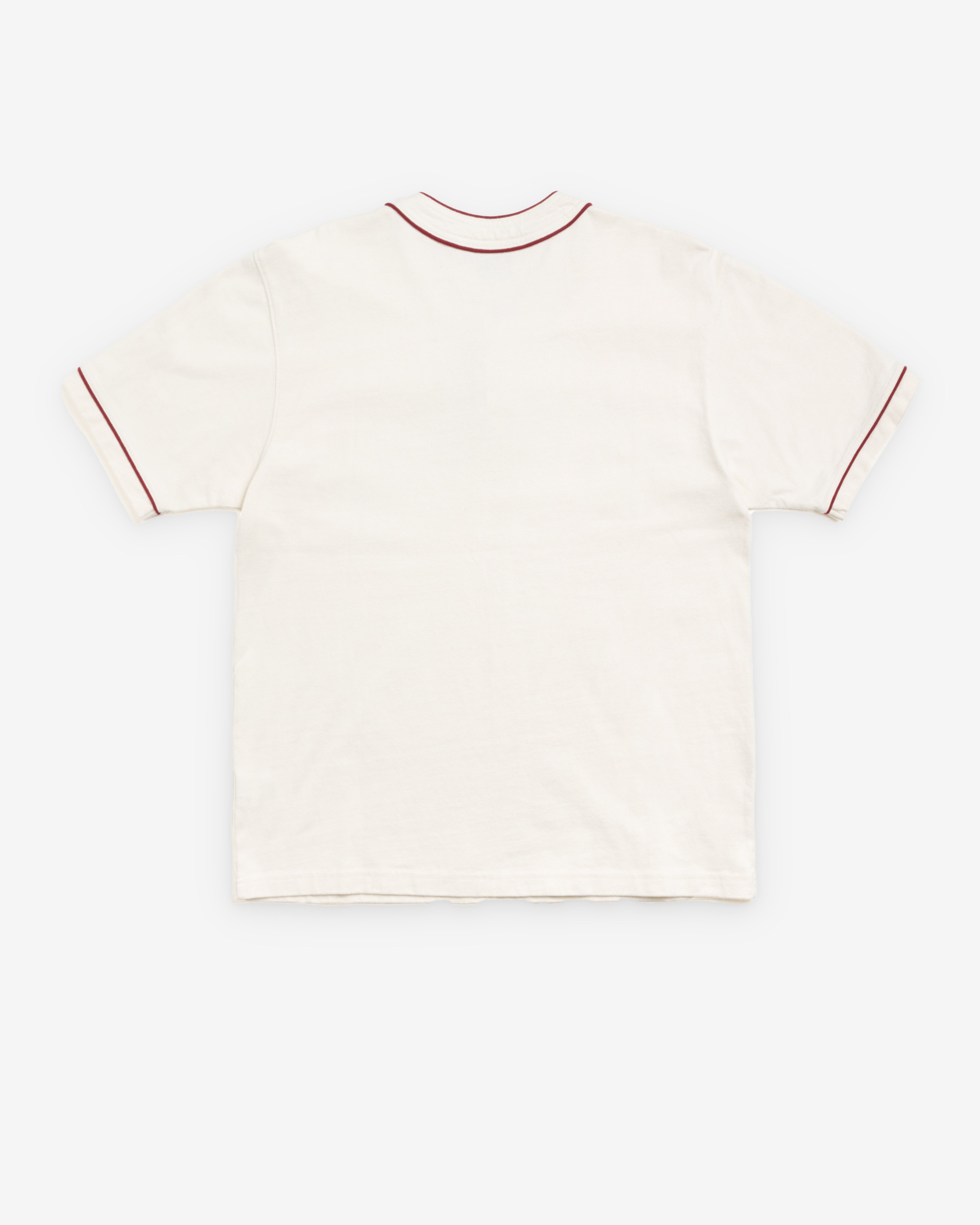 Stüssy: Men's Arch Baseball Jersey (Natural) | DSML E-SHOP