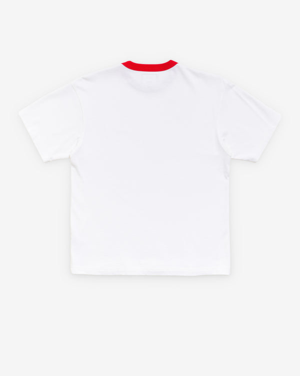 Stüssy - Men's Ringer Tee - (White)