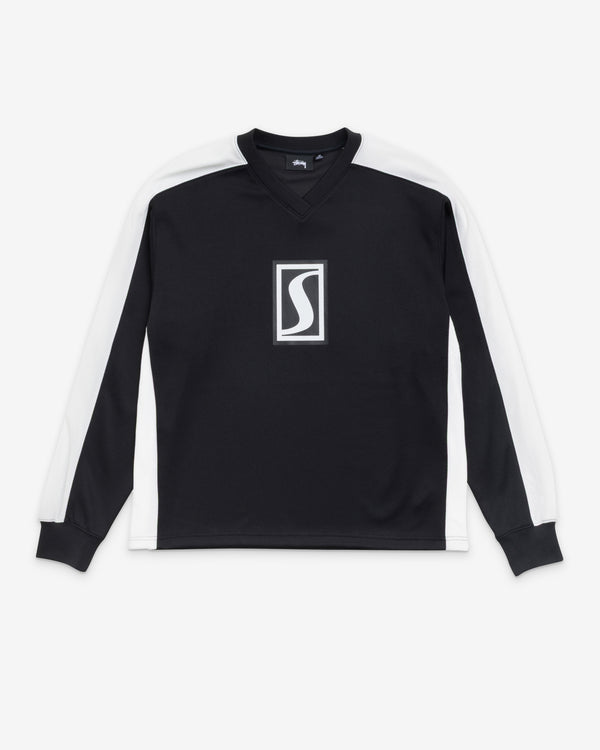Stüssy Men's S Mesh Ls Jersey - Black