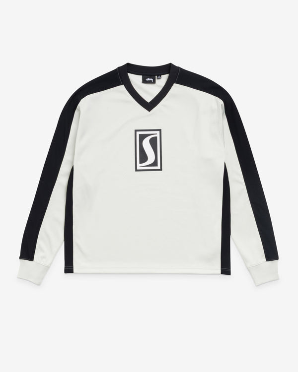 Stüssy Men's S Mesh Ls Jersey - Grey