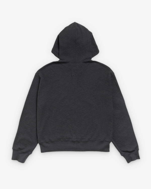 Stüssy - Men's Light Weight Thermal Hood - (Faded Black)