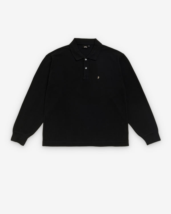 Stüssy - Men's Classic Pique Polo - (Black)