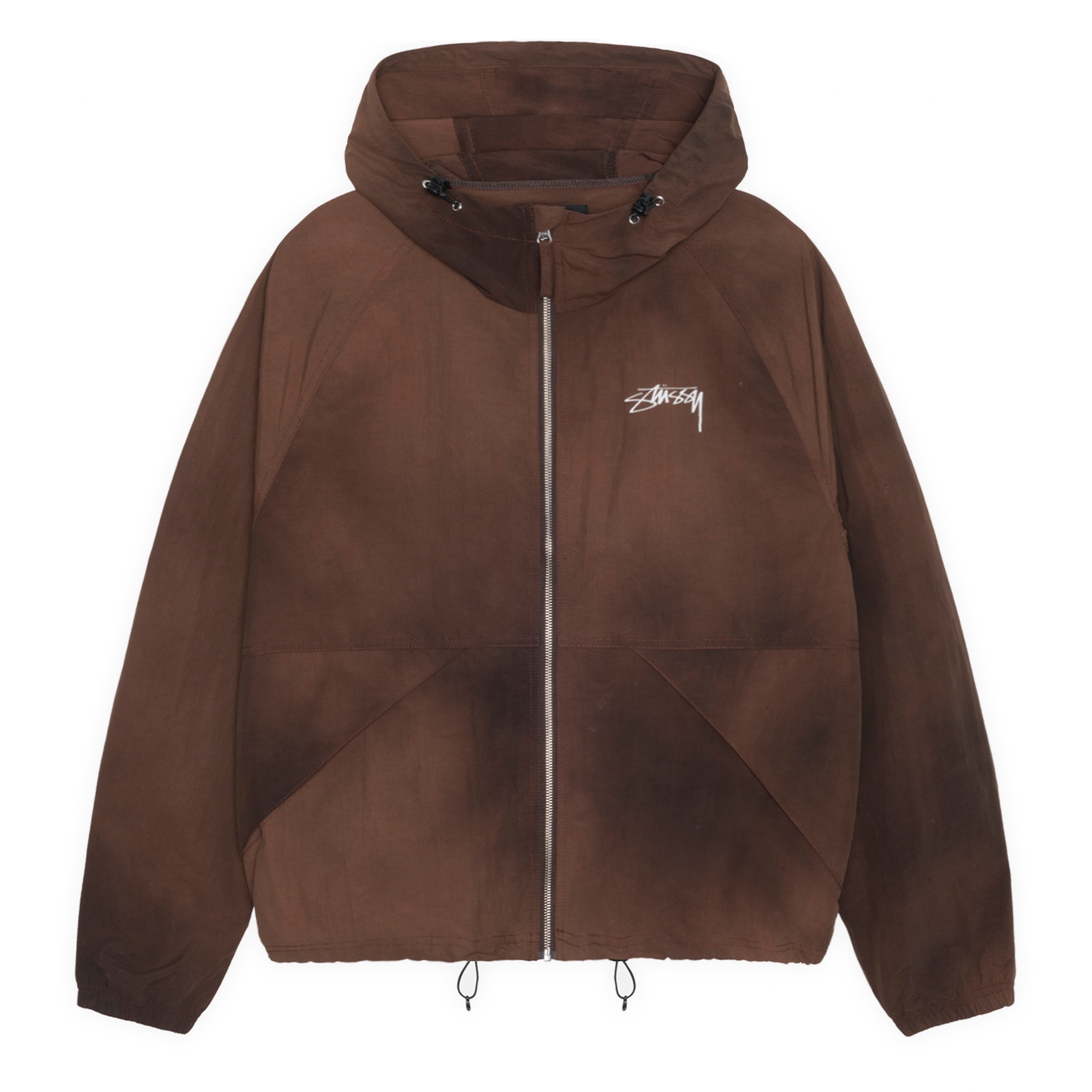 Stussy - Men's Wave Dye Beach Shell - (Coffee) | Dover Street