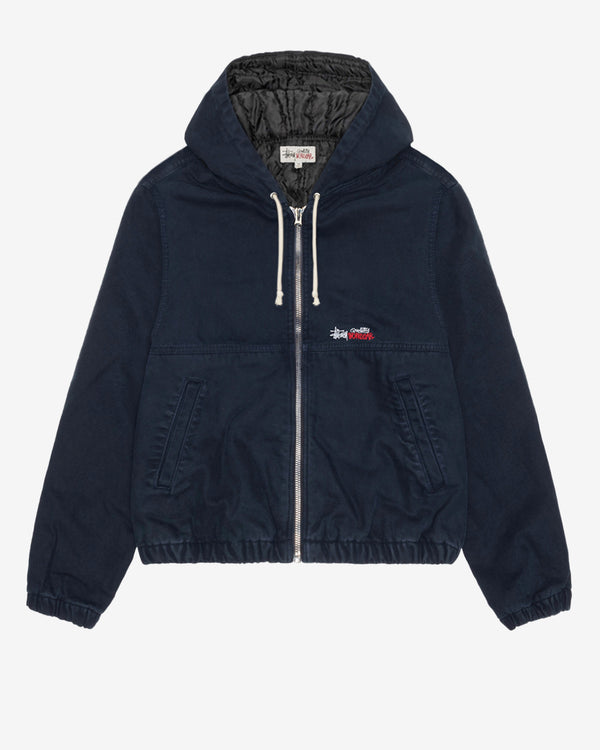 Stüssy - Men's Work Jacket Insulated Canvas - (Navy)