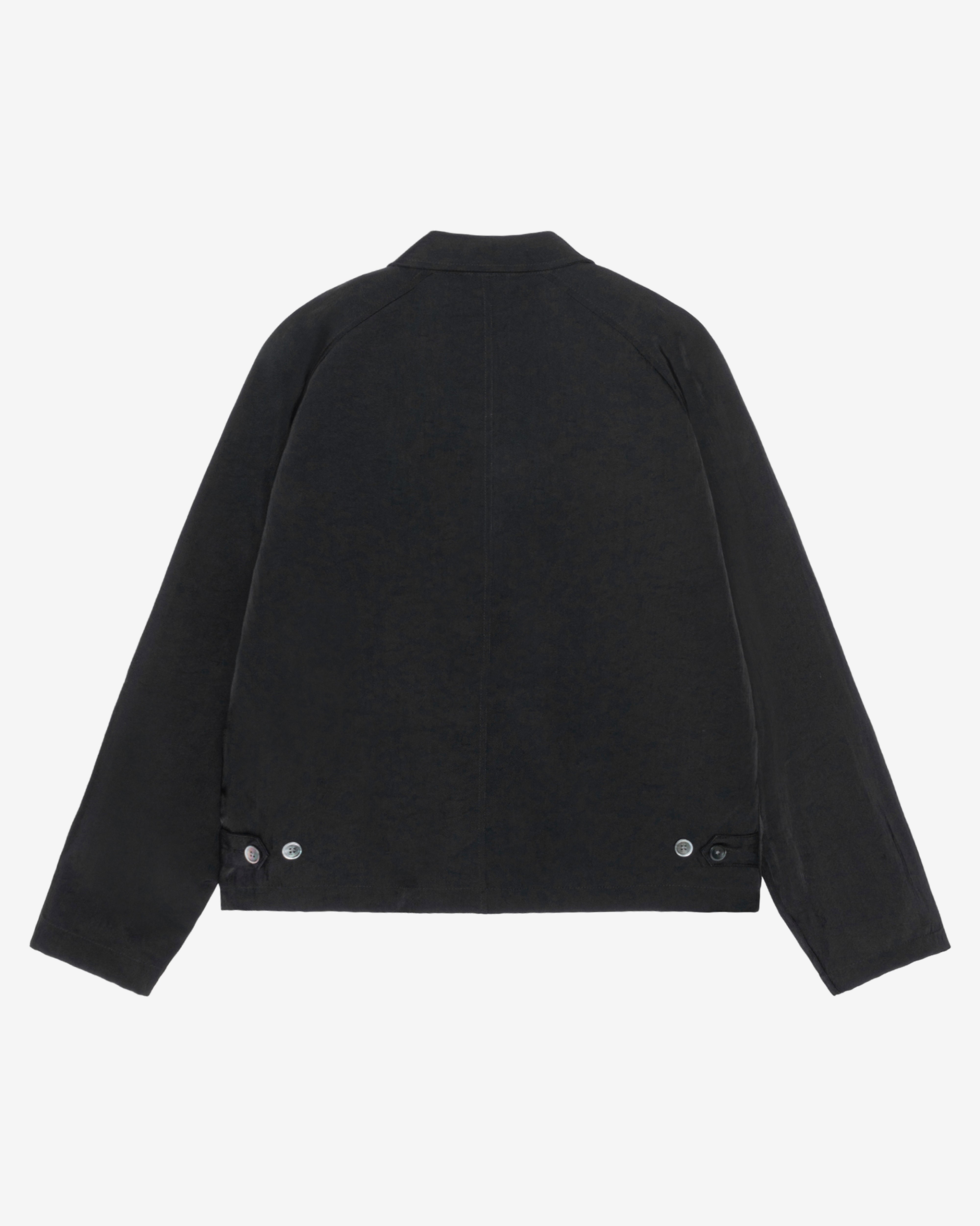 Stüssy: Men's Club Jacket SS Link (Black) | DSML E-SHOP