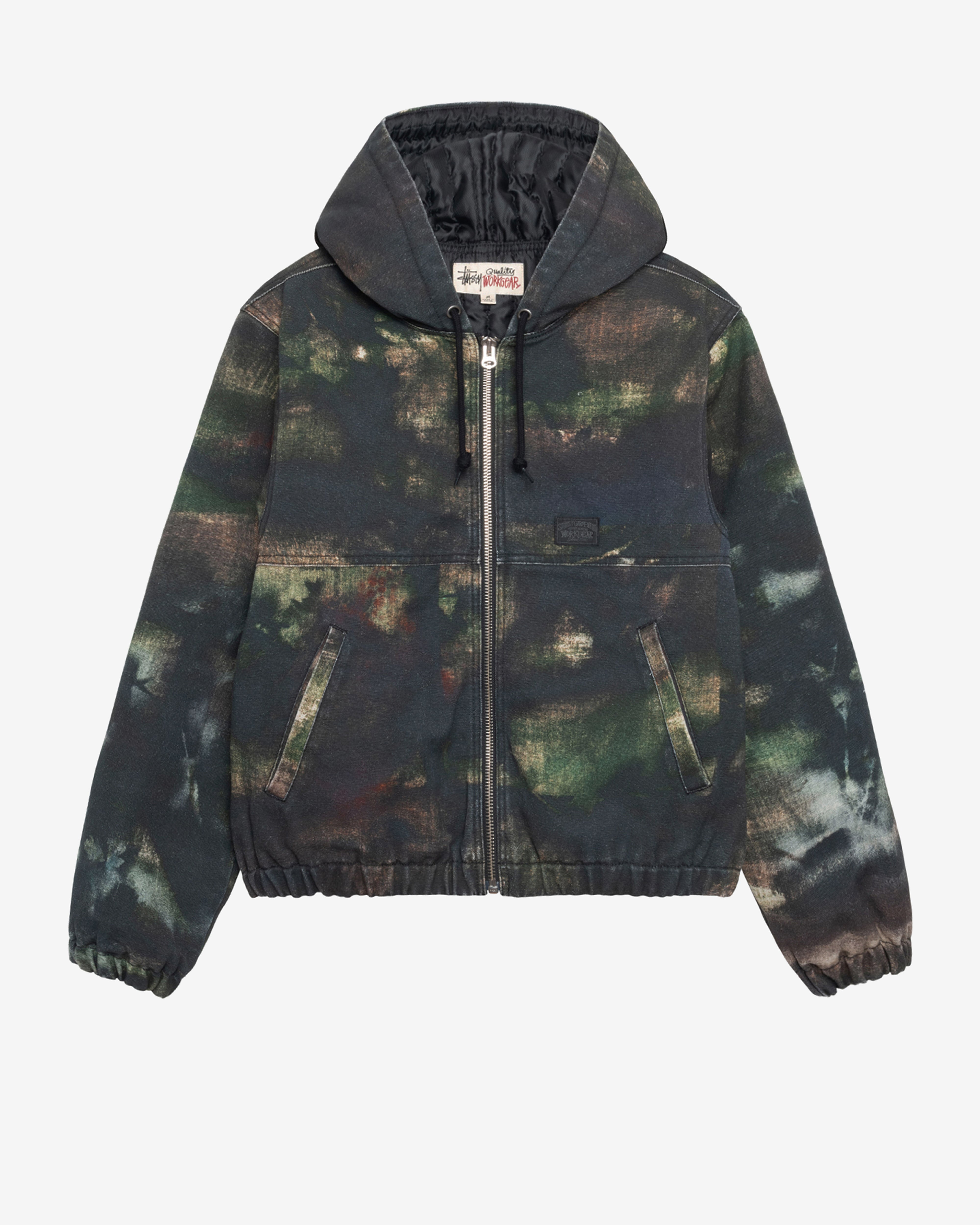 Stüssy - Men's Work Jacket Stenpat Camo - (Fort)