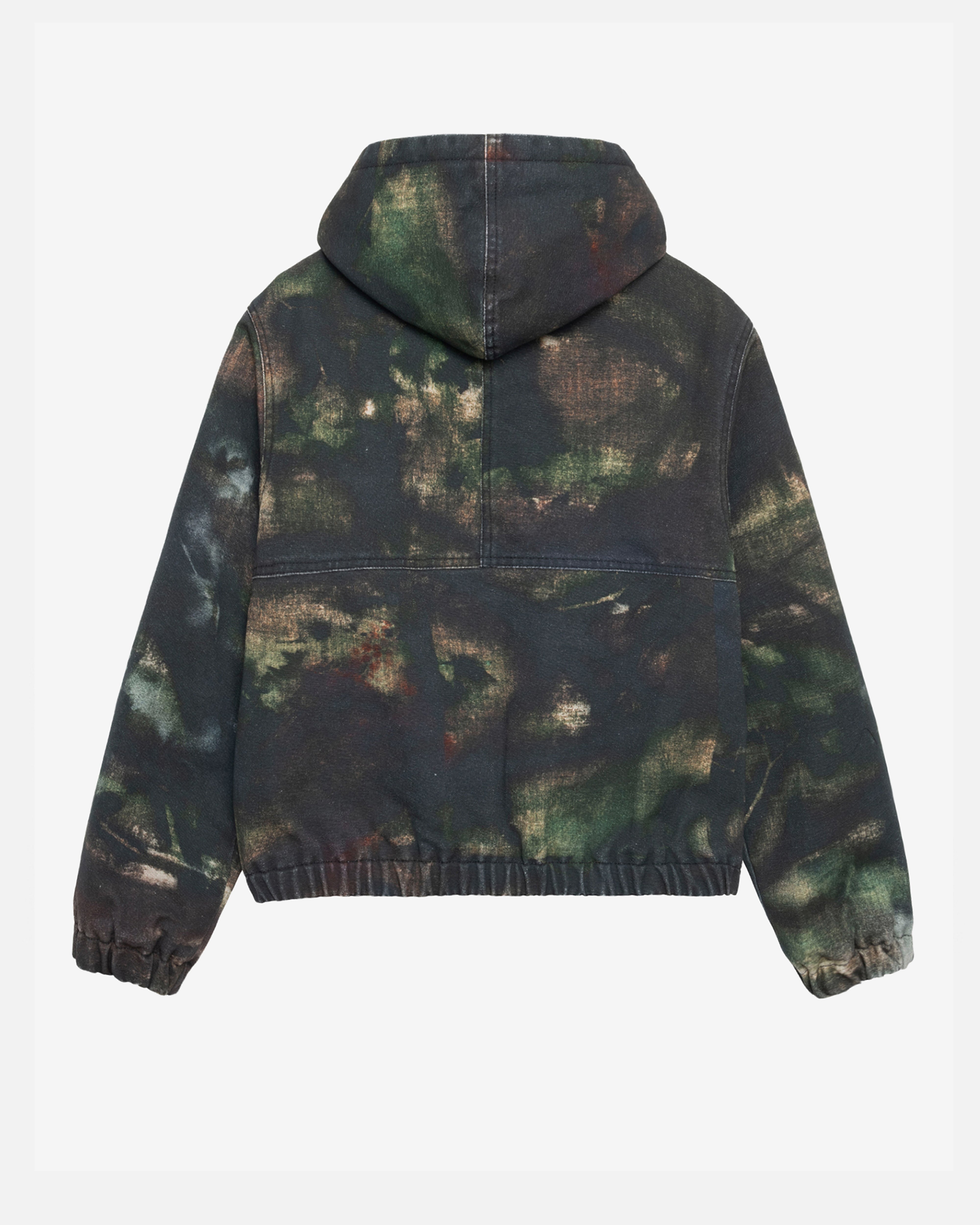 STÜSSY Men's Green Camo Hoodie Sweatshirt size deals M