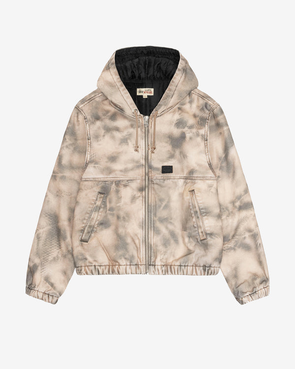 Stüssy - Men's Work Jacket Stenpat Camo - (North Fork)