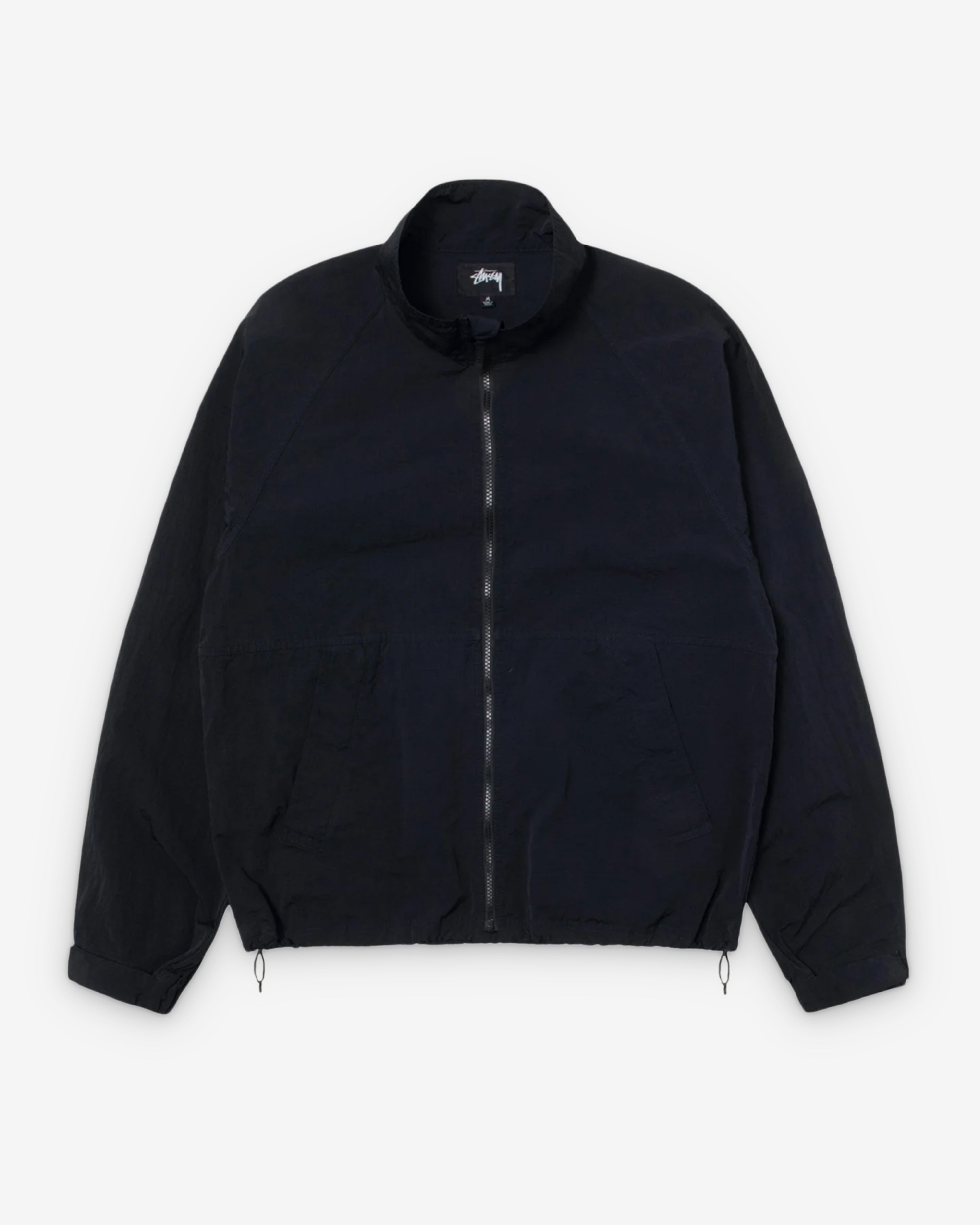 Stüssy: Warm Up Jacket (Black) | DSML E-SHOP