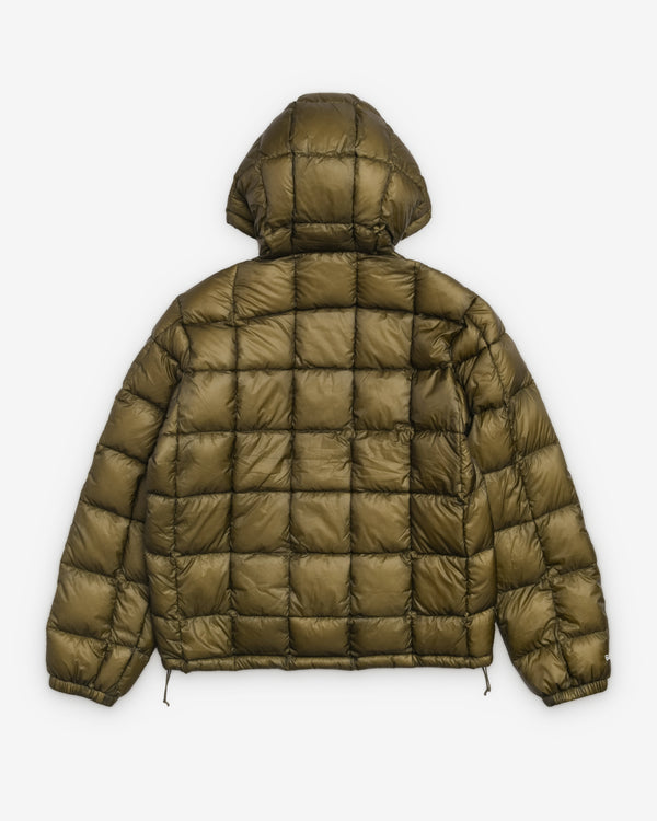 Stüssy - Men's Midweight Hooded Puffer - (Olive)