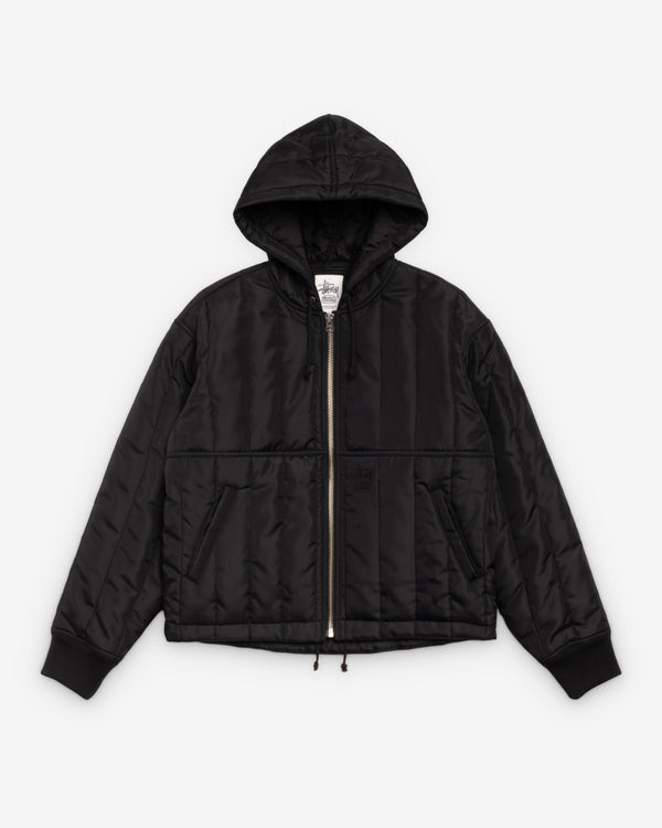 Stüssy - Work Jacket Quilted Nylon - (Black)