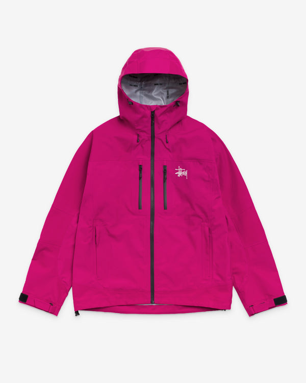 Stüssy Men's Gore-Tex Guide Shell - Berry