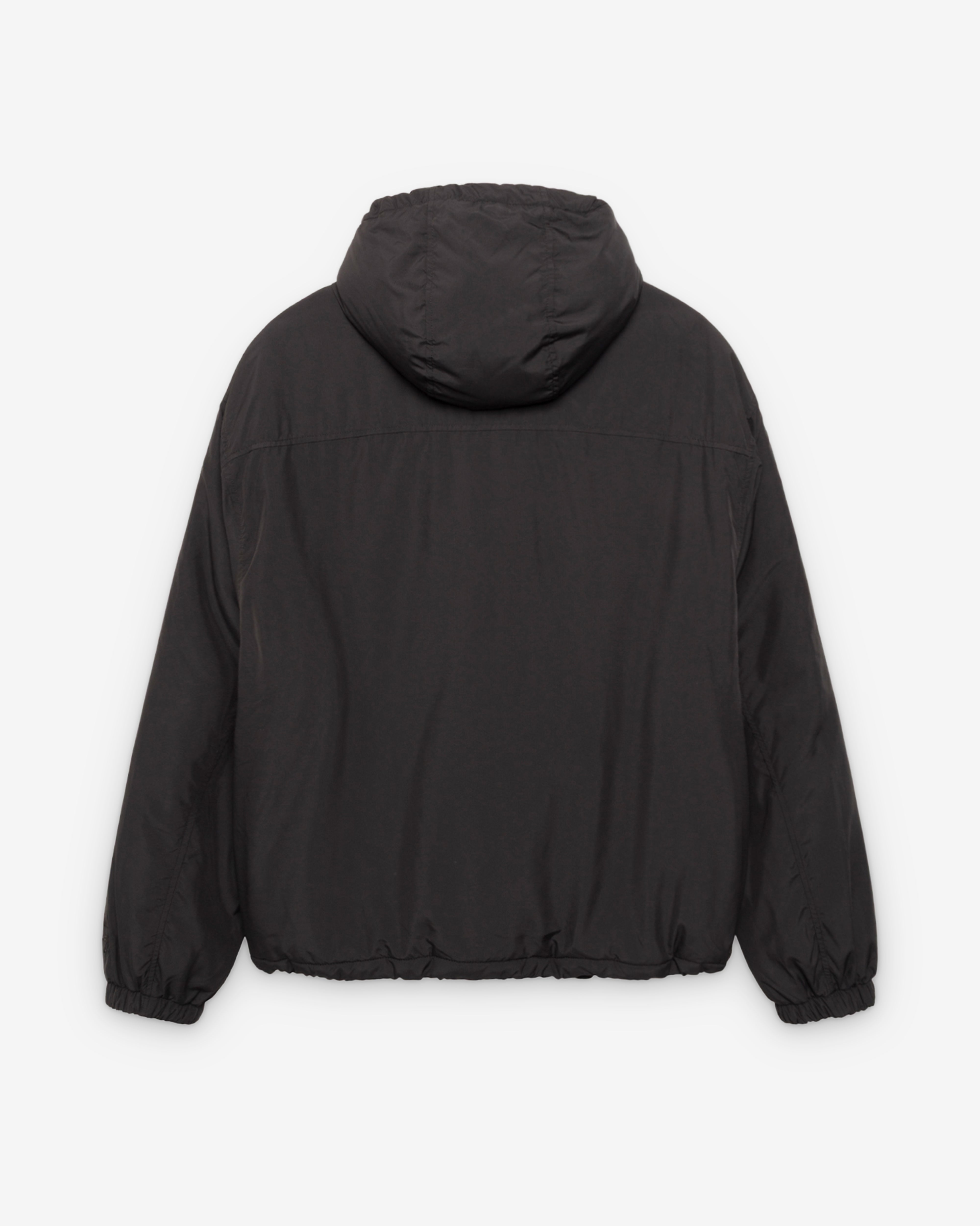 Stüssy: Insulated Hooded Jacket (Black) | Dover Street Market London
