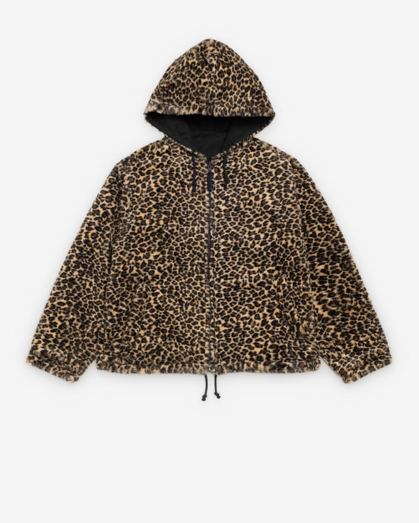 Stüssy - Reversible Hooded Jacket - (Leopard)