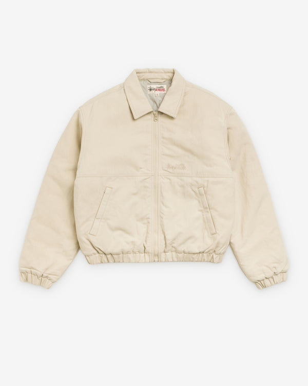 Stüssy - Men's Nyco Collared Work Jacket - (Sand)