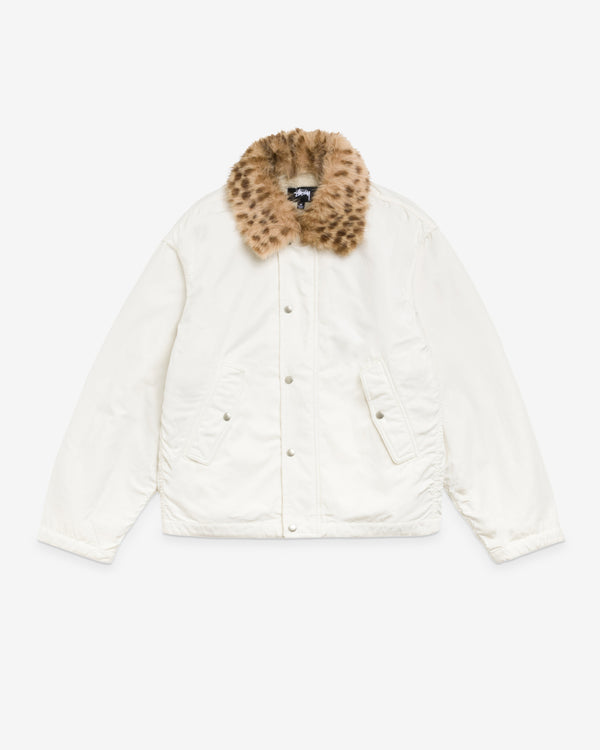 Stüssy Men's Convertible Deck Jacket - Bone