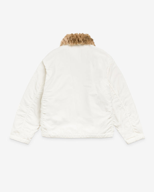 Stüssy Men's Convertible Deck Jacket - Bone