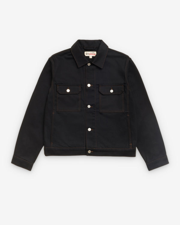 Stüssy - Men's Trucker Denim - (Black)